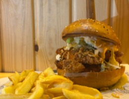 Hot Honey Chicken Burger